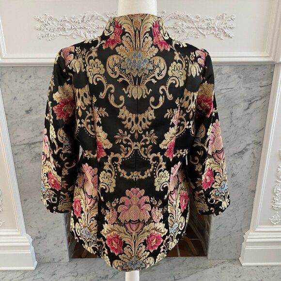 SOFT SURROUNDINGS NWT BRANCA JACQUARD JACKET PM - Picture 3 of 9